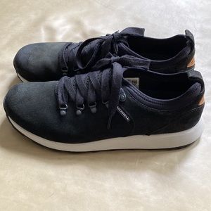 Merrell Men’s Black Suede Burnt Rock Sneakers